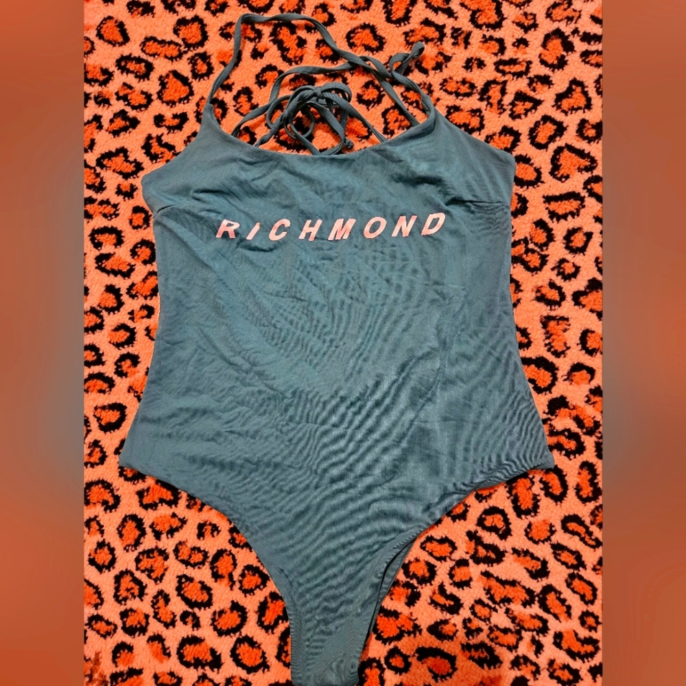 Richmond Teal Swimsuit, New, M